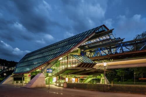 Schwebebahnhaltestelle Kluse Wuppertal