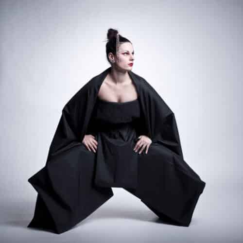 Sumo fashion im Fotostudio