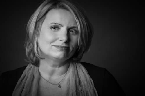 klassisches Schwarzweiß-Portrait