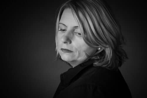 klassisches Schwarzweiß-Portrait