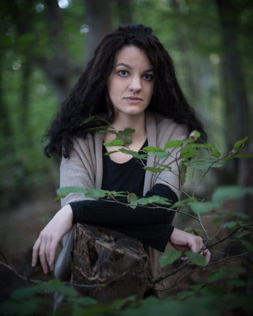 Portrait-Fotoshooting im Wald