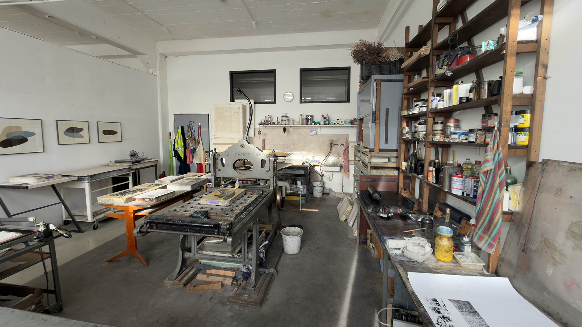 Künstlerportrait mit Atelier Syngraph