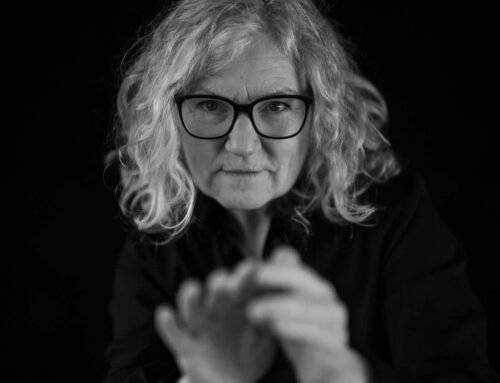 Mitt Bettina in Gebäude 1